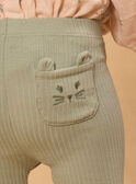 Light green LEGGINGS (bottom) MAILONA / 25E1BF91LGG600
