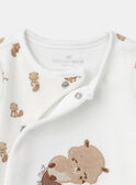 Off white BABYGROW NOAH / 25H0NG11GRE001