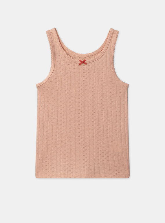 Peach UNDERWEAR TOP MLITOPETTE / 25E5PF41HLI413