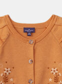 Orange CARDIGAN MLOGILETTE / 25E2PFP1CAR400