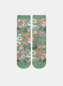 Cat design jacquard Socks KOSSETTE / 24E4PFP1SOQG606