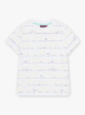 Child boy white T-shirt COARAGE / 22E3PGN2TMC000