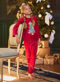 Red PYJAMA NECROPETTE / 25H5PF52PYJ050