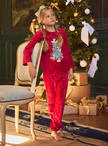 Red PYJAMA NECROPETTE / 25H5PF52PYJ050