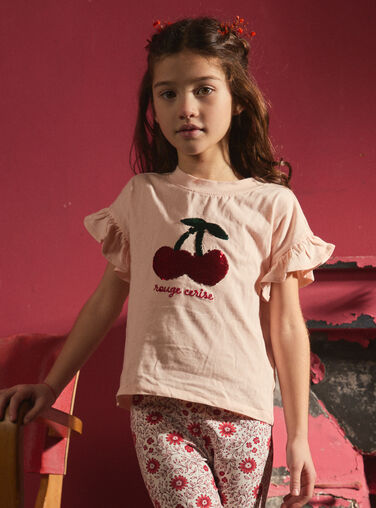 Pink TEE SHIRT SS MOKETTE / 25E2PFJ3TMCD317