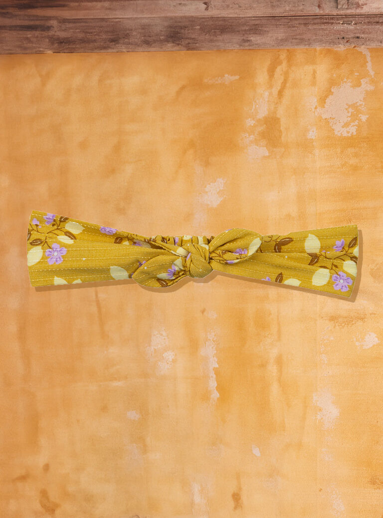 Yellow HEADWRAP KONOUETTE / 24E4PFD1BAN107