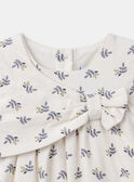 Ivory DRESS LATRISHA / 24H1BFT1ROB005