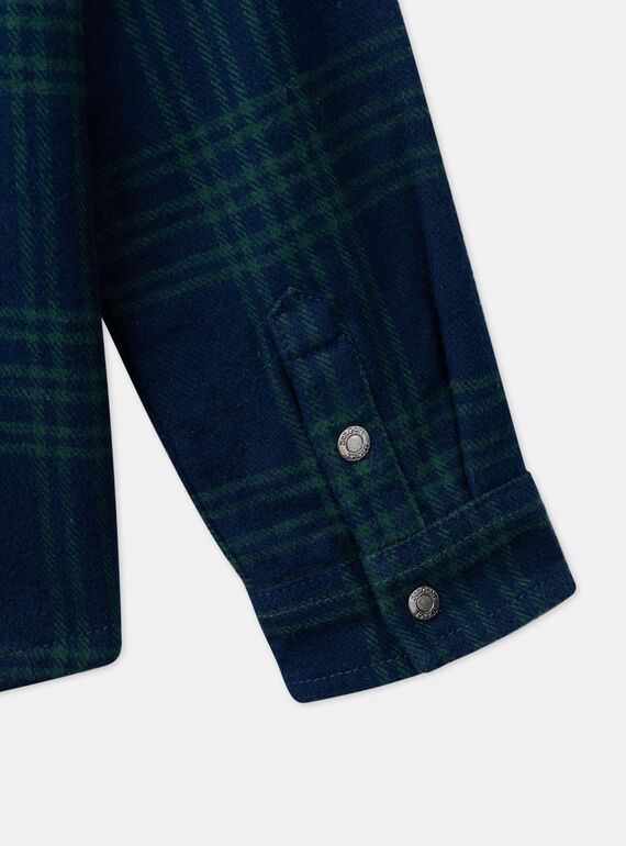 Navy OVERSHIRT LYSURAGE / 24H3PGO1SCH070