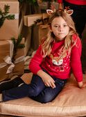 Christmas sweater knitted with deer DOUPULETTE / 22H2PF91PUL050