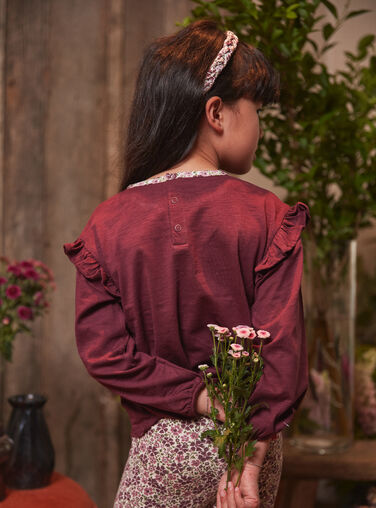 Purple TEE SHIRT LS LUTEMETTE / 24H2PFM1TML711