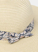 Light beige HAT MRACAPETTE / 25E4PFR1CHA808