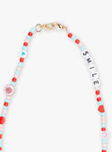 Smile and Fly multicolored beads necklace FLOETTE / 23E4PFW1CLI301