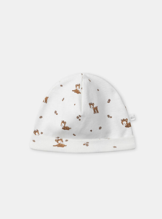 Off white NEWBORN BEANY NOEL / 25H0AM21BNA001