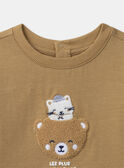Yellow TEE SHIRT LS NAOCTAVE / 25H1BGW1TML107