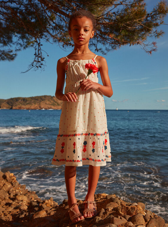 Off white SUNBATHING DRESS KLOBROETTE / 24E2PFS2RBS001