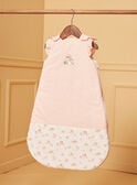 Pink poplin baby sleeping bag LOEVA / 24H0AF11TUR001