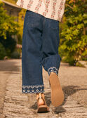 Embroidered wide-leg jeans KIJINETTE / 24E2PFC1JEAK005