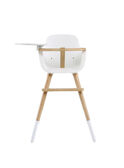 White High chair CHAISE HAUTE OV / 12PRR2001CHH000