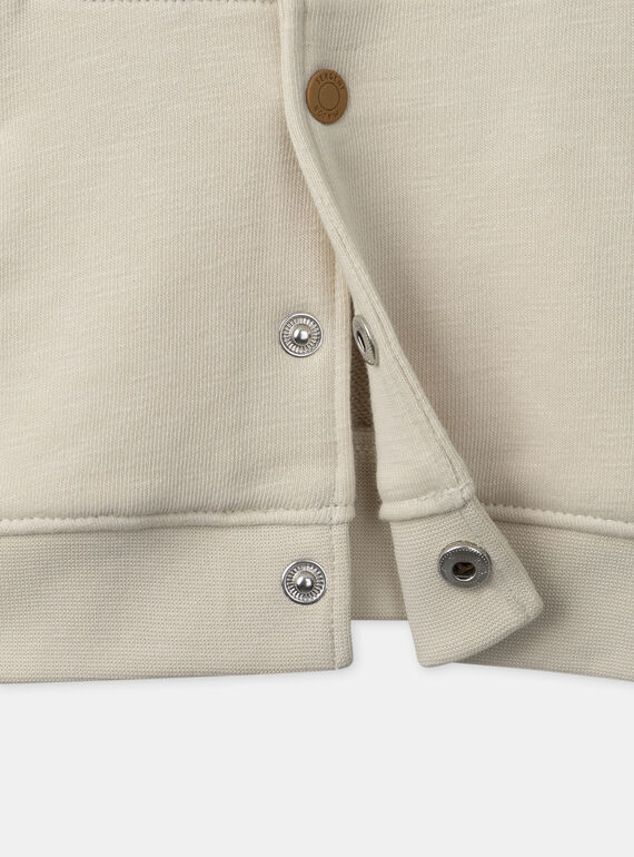 Beige KIDS CARDIGAN MAOCTAVE / 25E1BGO1GIL080