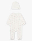Baby girl's polka dot and ostrich print pajamas DORICE_B / 22H0NFH1GRE001