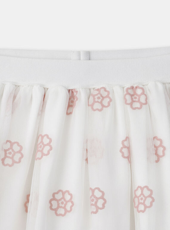Off white SKIRT MIXTUTETTE 2 / 25E2PF51JUP001