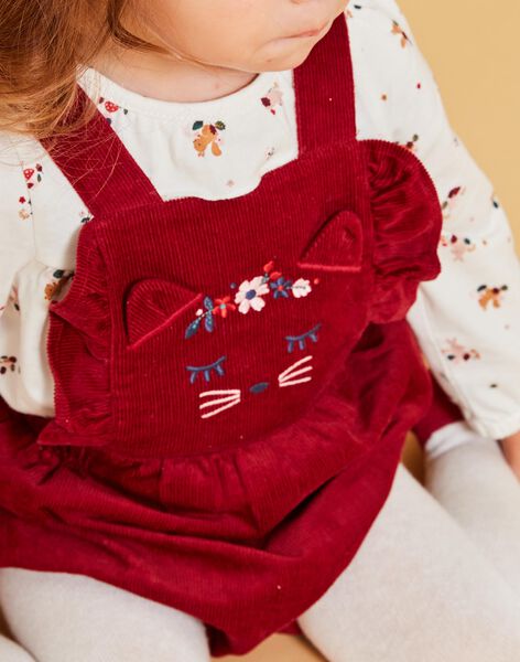 Corduroy romper DAORELIE / 22H1BFX1SACF526