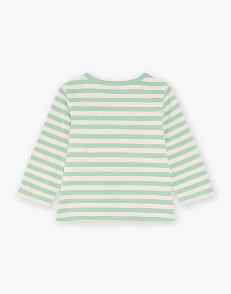 Striped and vegetable print T-shirt FACLEM / 23E1BGB1TML611