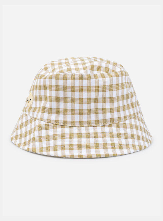 Checked bucket hat KAJACQUIE / 24E4BGD1CHA809