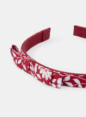 Red HEADBAND MOUSERETTE / 25E4PFM4TETF506