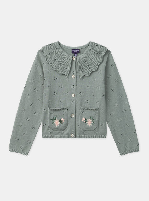 Light green CARDIGAN MIGILETTE / 25E2PF92CARG600