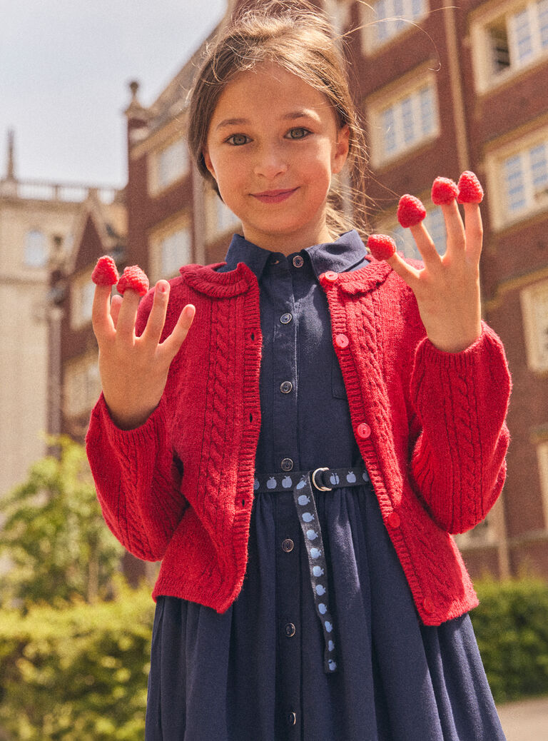 Red CARDIGAN NOMALETTE / 25H2PFP2CAR050