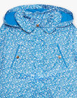 Child girl 2-in-1 blue raincoat CLAFLETTE / 22E2PFG1IMP208