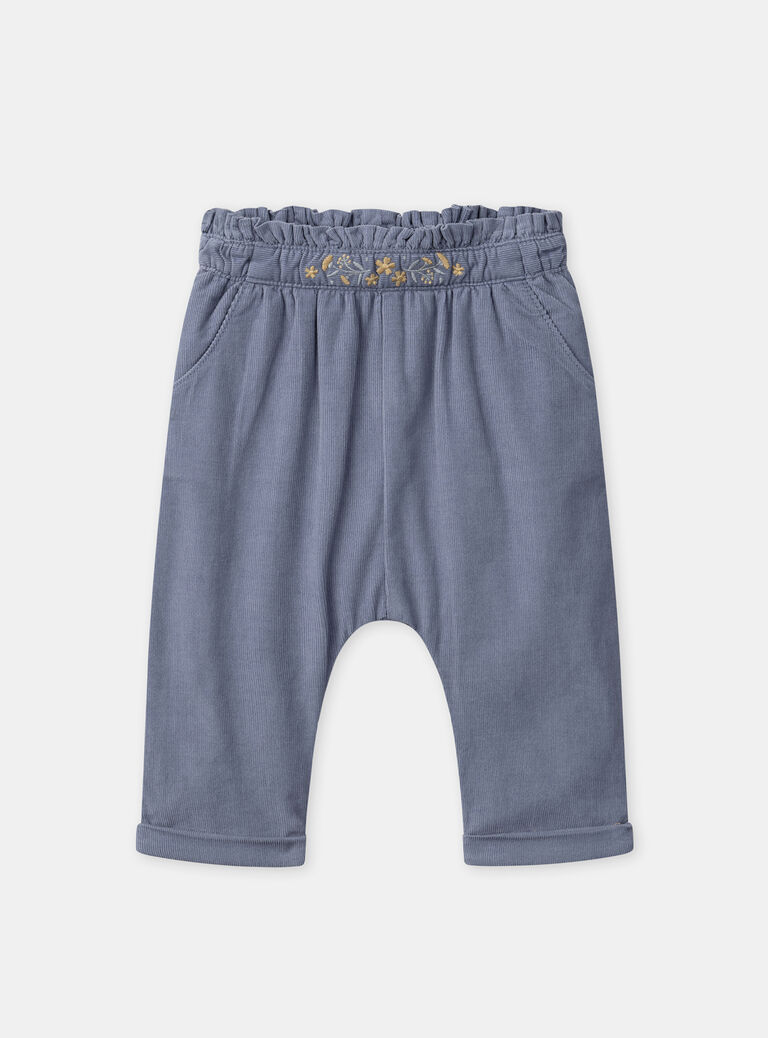 Greyish blue PANTS NANOLA / 25H1BFW1PAN205