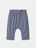 Greyish blue PANTS NANOLA / 25H1BFW1PAN205