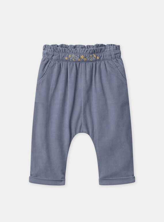 Greyish blue PANTS NANOLA / 25H1BFW1PAN205