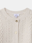 Ivory CARDIGAN LEICRETTE / 24H2PFT1CAR005