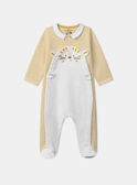 Off white BABYGROW MEBENJAMIN / 25E5BGF3GRE001