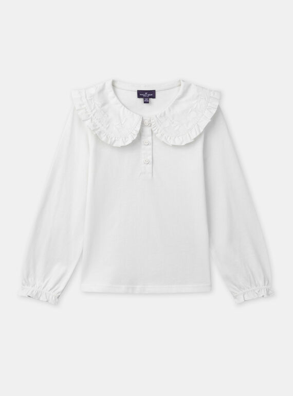 Off white TEE SHIRT LS NOBLANETTE / 25H2PFP3TML001