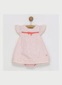 Pale rose Dress RYGAELLE / 19E0CFI1ROB301