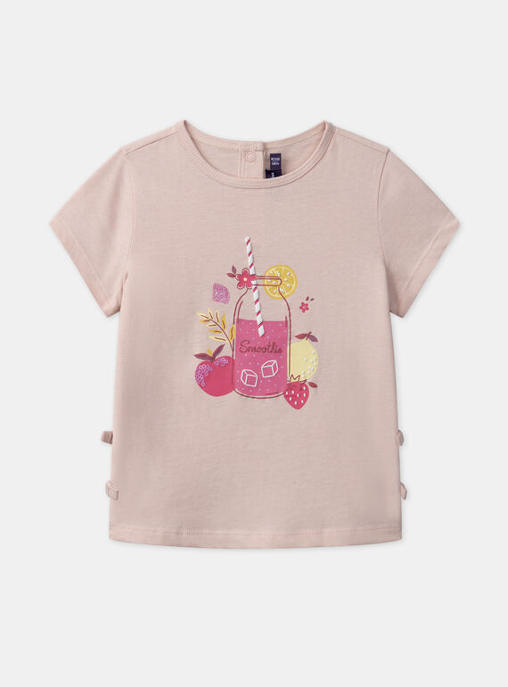 Pale rose TEE SHIRT SS MLAFRETTE / 25E2PFK2TMC301