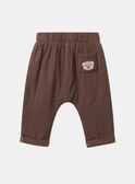 Brown PANTS LAFLO / 24H1BGK1PAN815