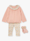 Rosewood top, pants and socks set LOELYS / 24H0CF11ENS312