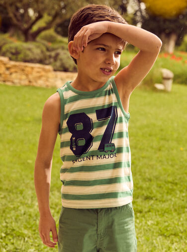 Green TANK TOP Green TANK TOP NADEBAGE / 25H3PGJ1DEBG625