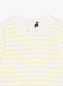 Yellow and white stripes T-shirt FRIMETTE 1 / 23E2PFJ3TML001