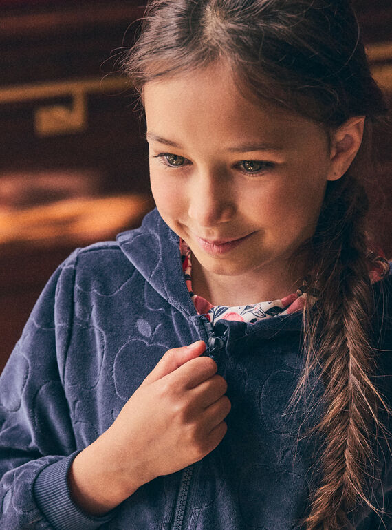 Navy CARDIGAN NOPOMETTE / 25H2PFP1CAR070