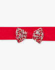 Baby Girl Red Bow Headband CAULINE / 22E4BFP1BAN050