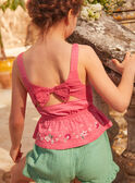 Pink embroidered blouse KLEVOLETTE / 24E2PFO1DEBD318