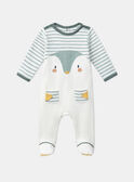 Off white BABYGROW LEARTHUR / 24H5BG36GRE001