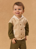 Beige KIDS CARDIGAN MAOCTAVE / 25E1BGO1GIL080
