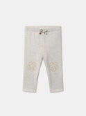 Heathered off white LEGGINGS (bottom) MABEA / 25E1BF71LG006